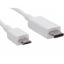 USB 3.1 kabel USB-C (M) - microUSB (M) - 1m