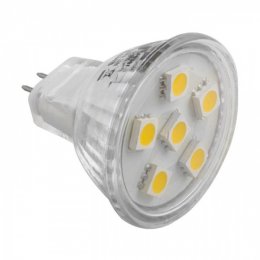 LED GU4/12V MR11 6 SMD5050 1,3W SB 105lm