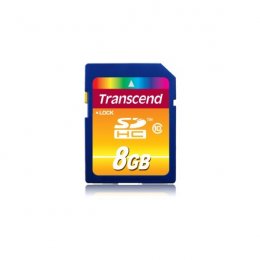 Paměťová karta 8GB SDHC Card Class 10 - TRANSCEND