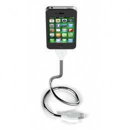 Držák pro Apple iPhone 3G/4/4s - Petite Bobine - délka 60 cm + prodlužovací 1m USB kabel zdarma